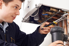 only use certified Congl Y Wal heating engineers for repair work